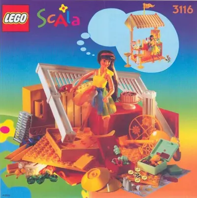 LEGO Scala 3116 Cool Ice Cream Café set
