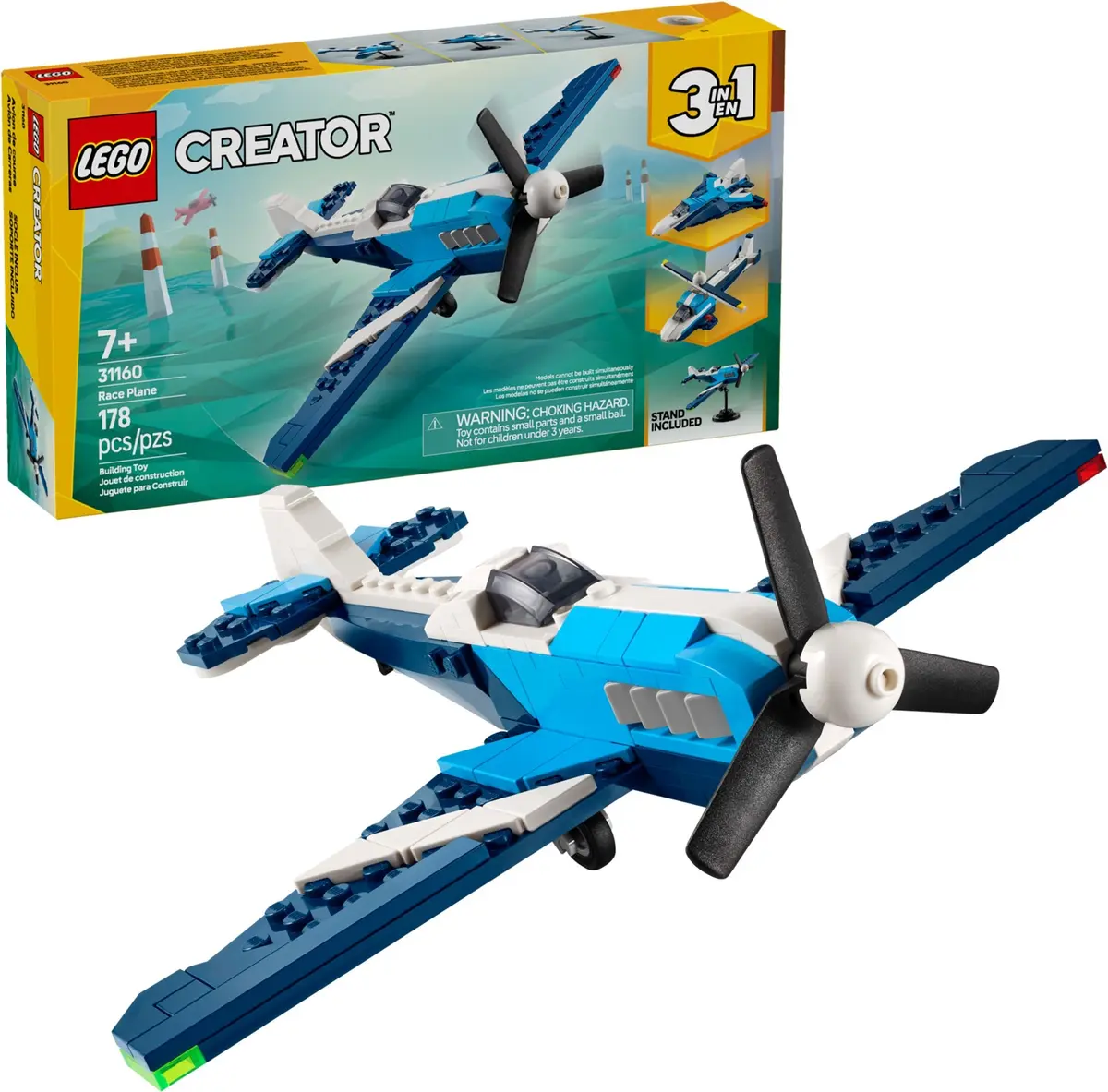 LEGO Creator 31160 Race Plane set, image 3