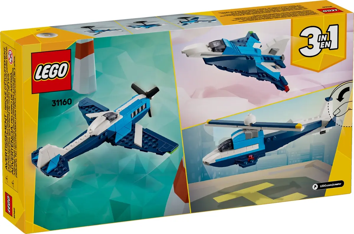 LEGO Creator 31160 Race Plane set, image 2