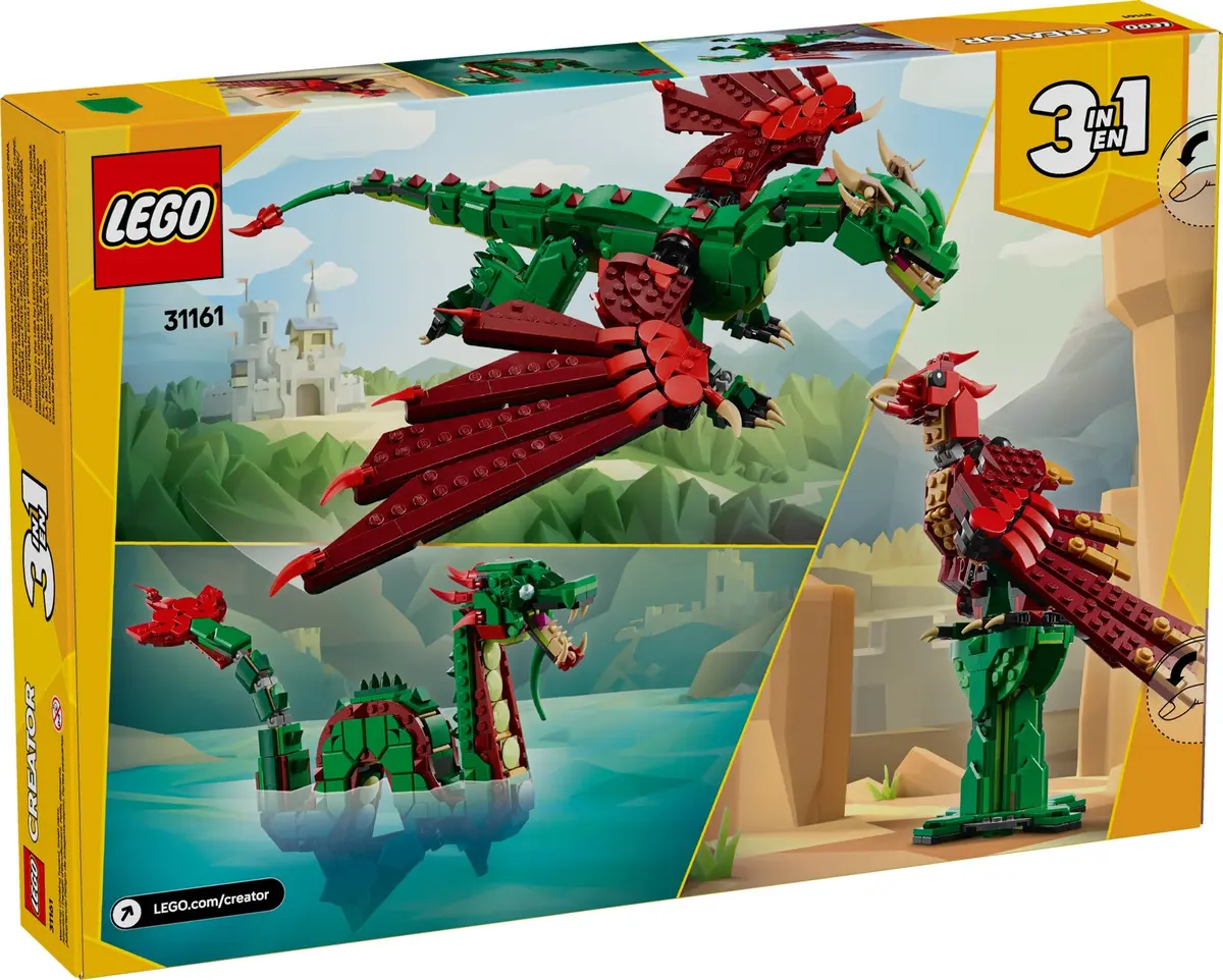 LEGO Creator 31161 Medieval Dragon set, image 2