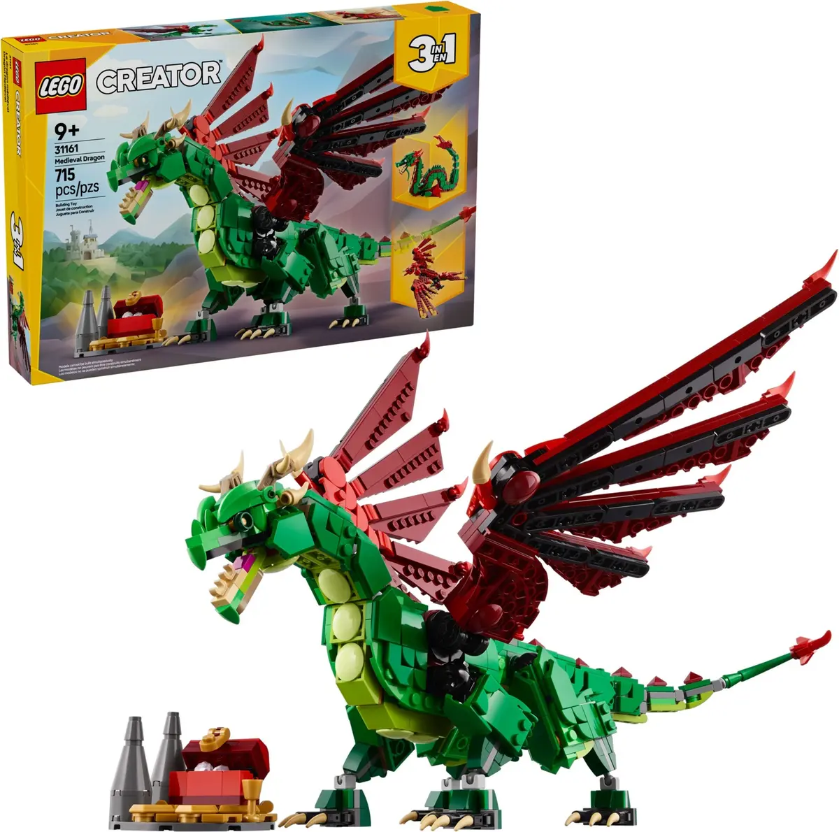 LEGO Creator 31161 Medieval Dragon set, image 3