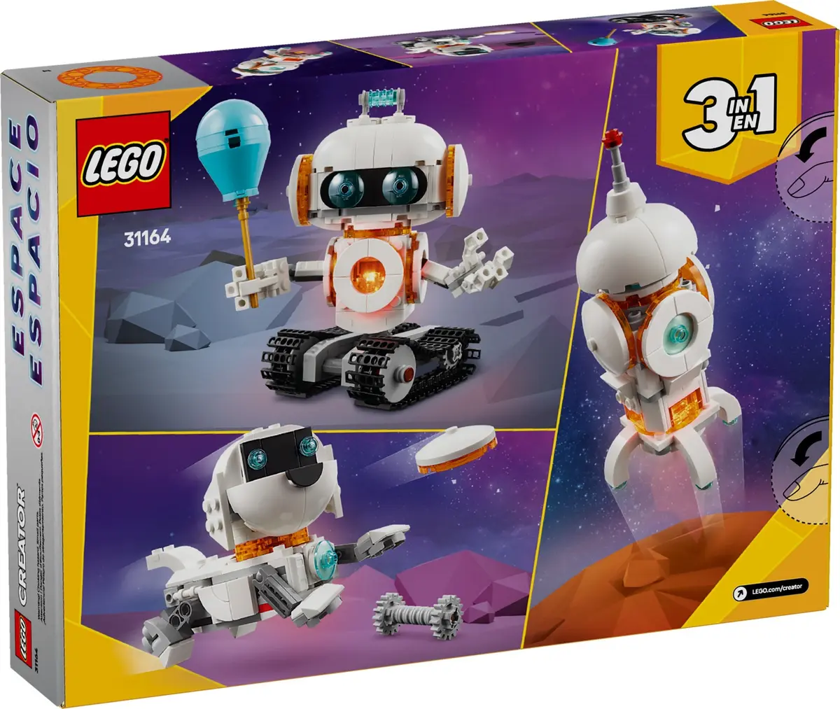 LEGO Creator 31164 Space Robot set, image 2