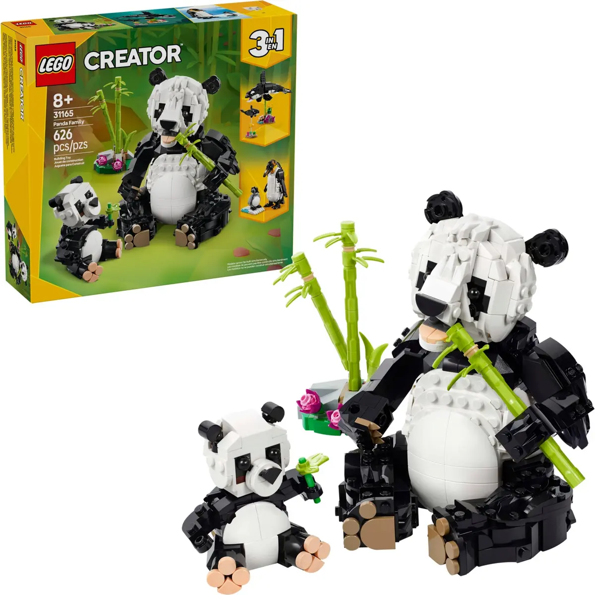 LEGO Creator 31165 Panda Family set, image 3