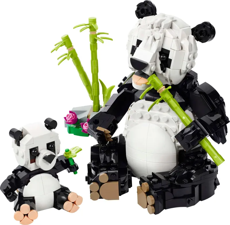 LEGO Creator 31165 Panda Family set