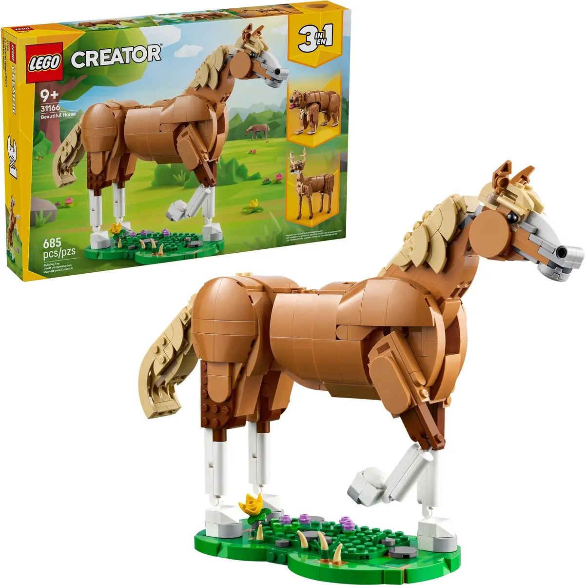 LEGO Creator 31166 Beautiful Horse set, image 3