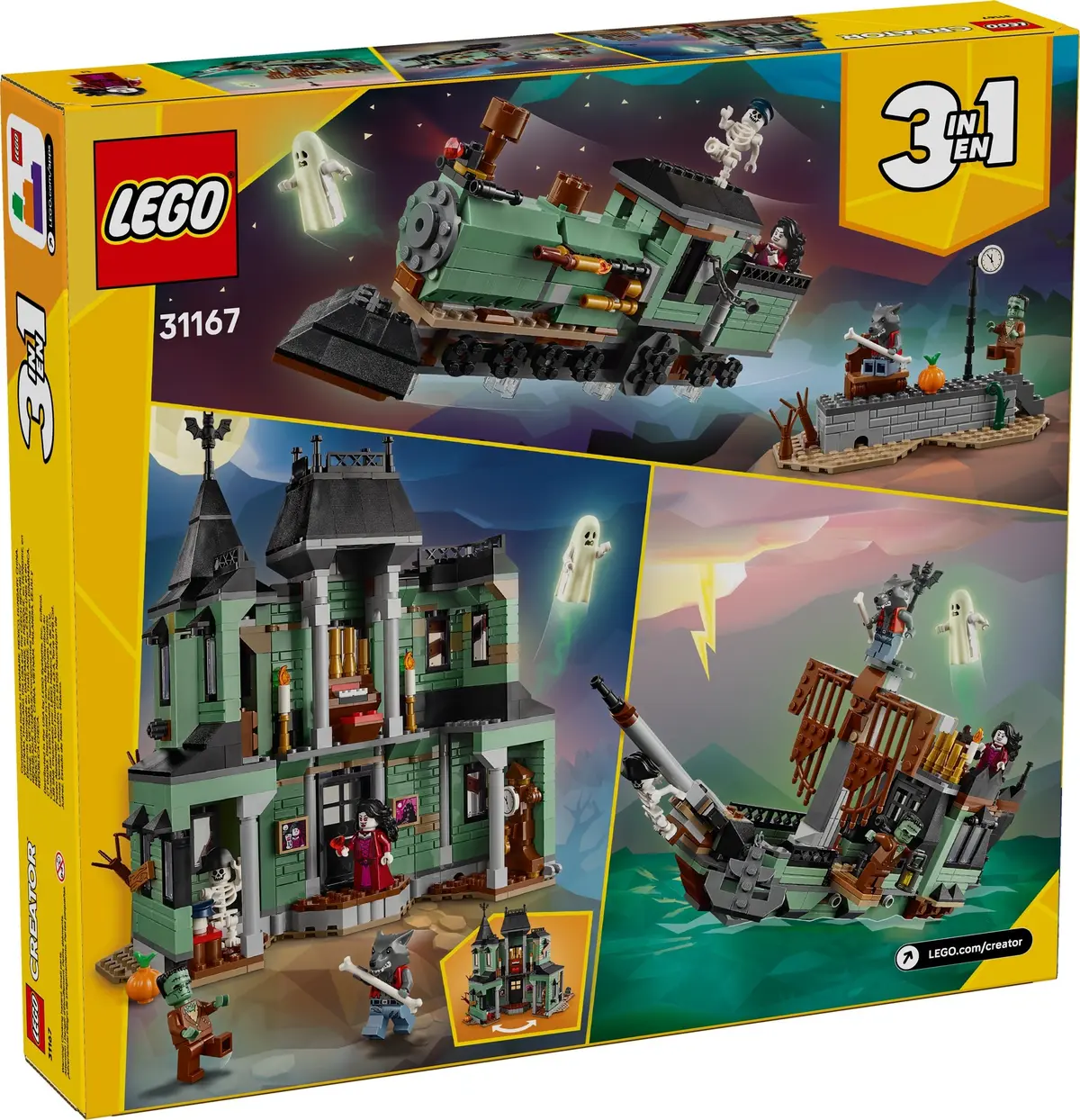 LEGO Creator 31167 Haunted Mansion set, image 2