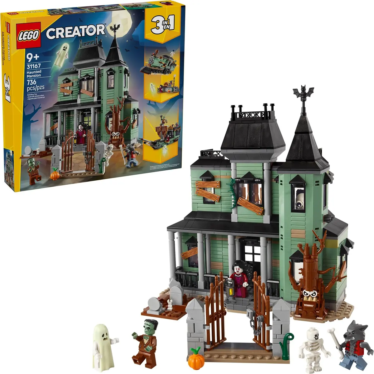 LEGO Creator 31167 Haunted Mansion set, image 3