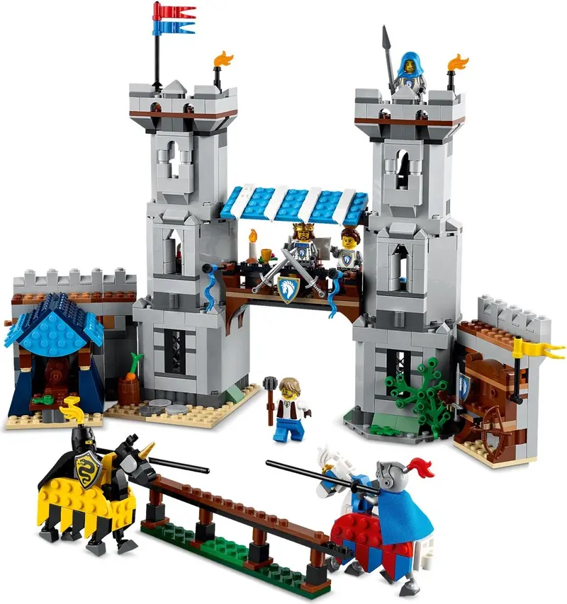 LEGO Creator 31168 Medieval Horse Knight Castle set, image 6