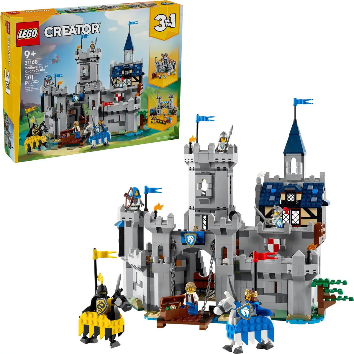 LEGO Creator 31168 Medieval Horse Knight Castle set, image 3