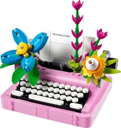 LEGO Creator 31169 Typewriter with Flowers set