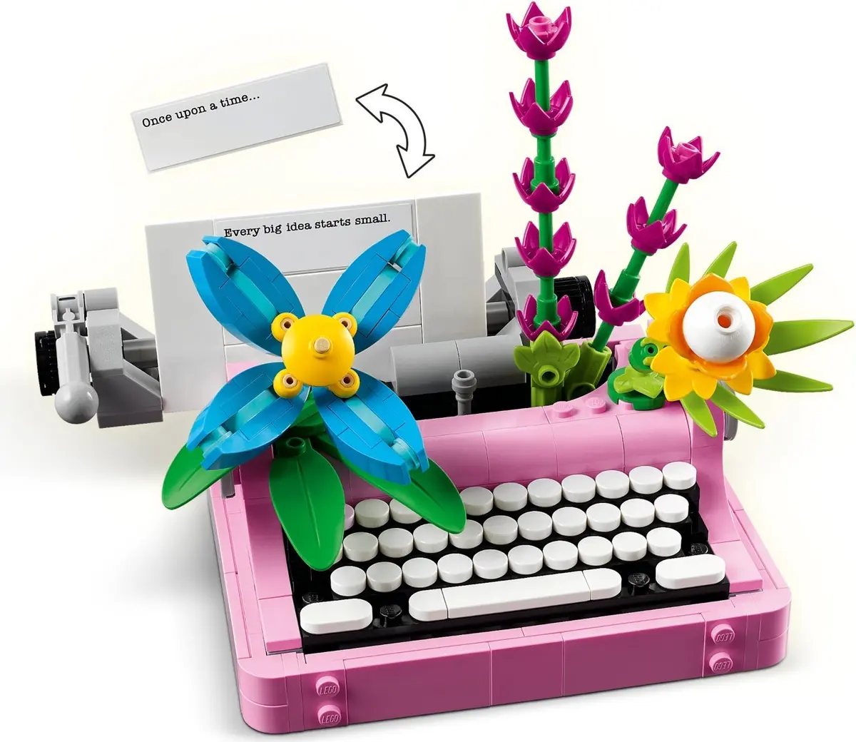 LEGO Creator 31169 Typewriter with Flowers set, image 11