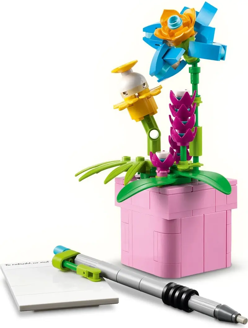 LEGO Creator 31169 Typewriter with Flowers set, image 9
