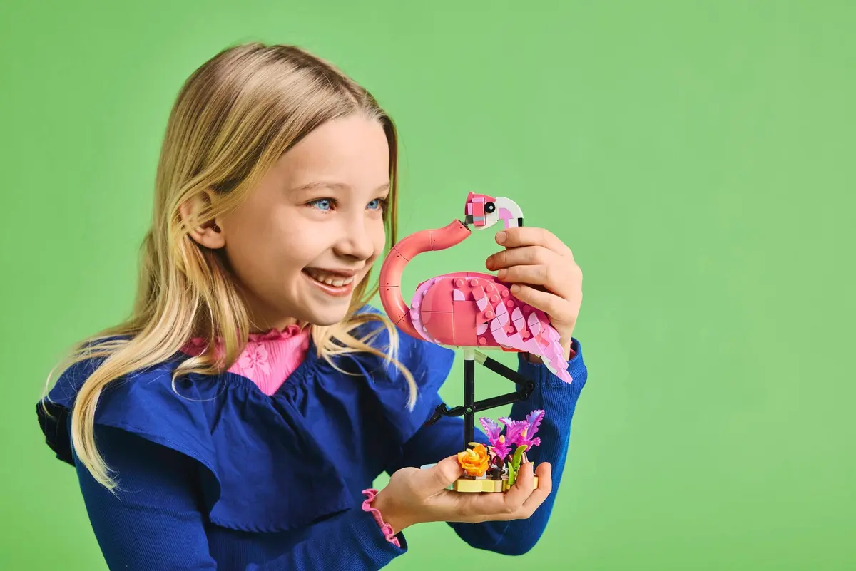 LEGO Creator 31170 Pink Flamingo set, image 4