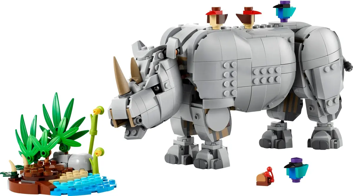 LEGO Creator 31171 Majestic Rhino set