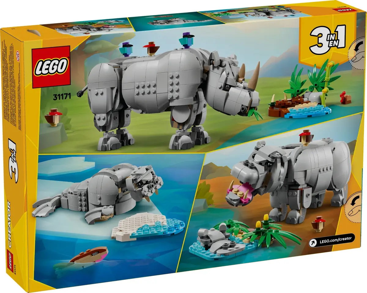 LEGO Creator 31171 Majestic Rhino set, image 2