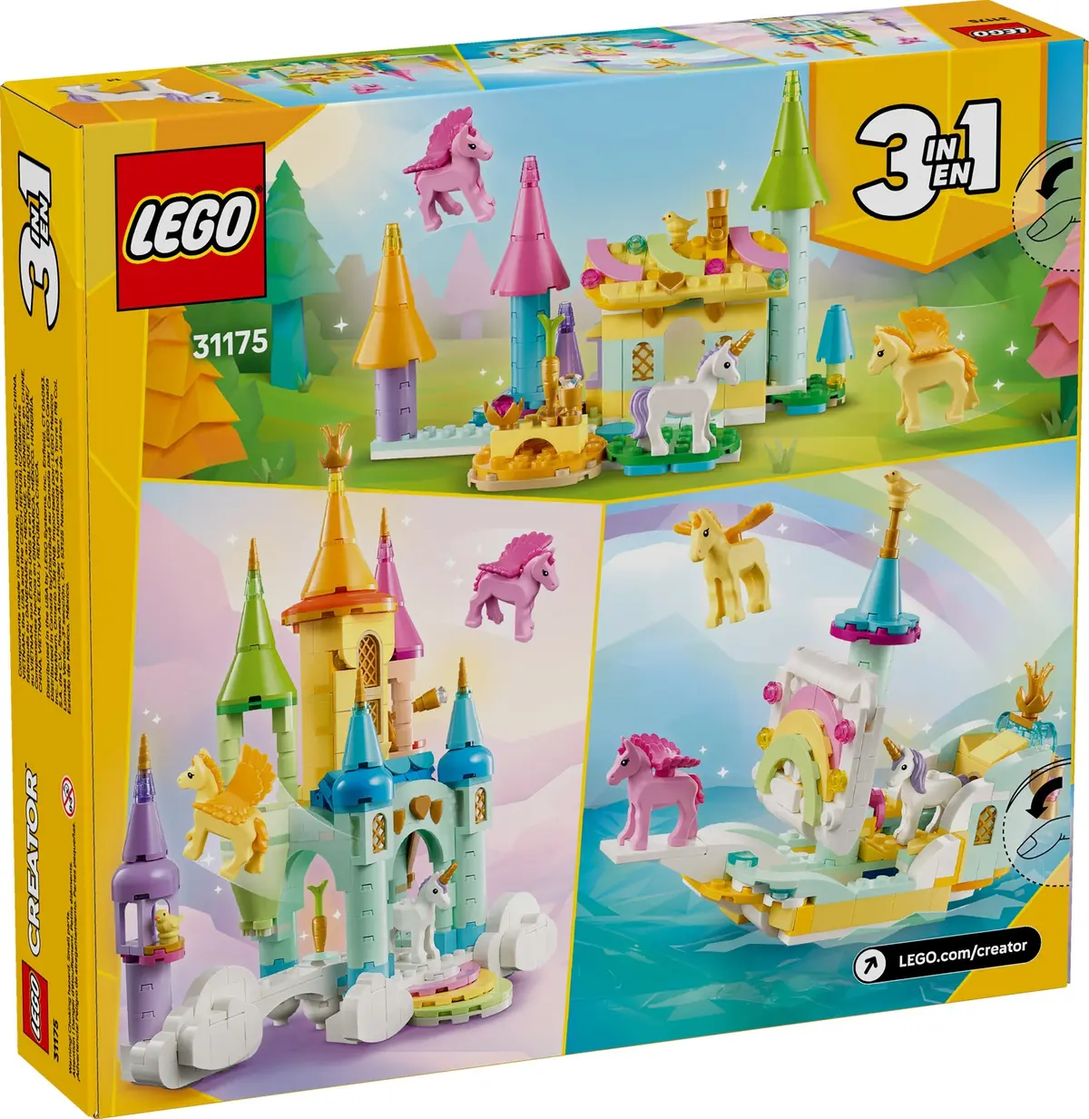 LEGO Creator 31175 Unicorn Castle set, image 3