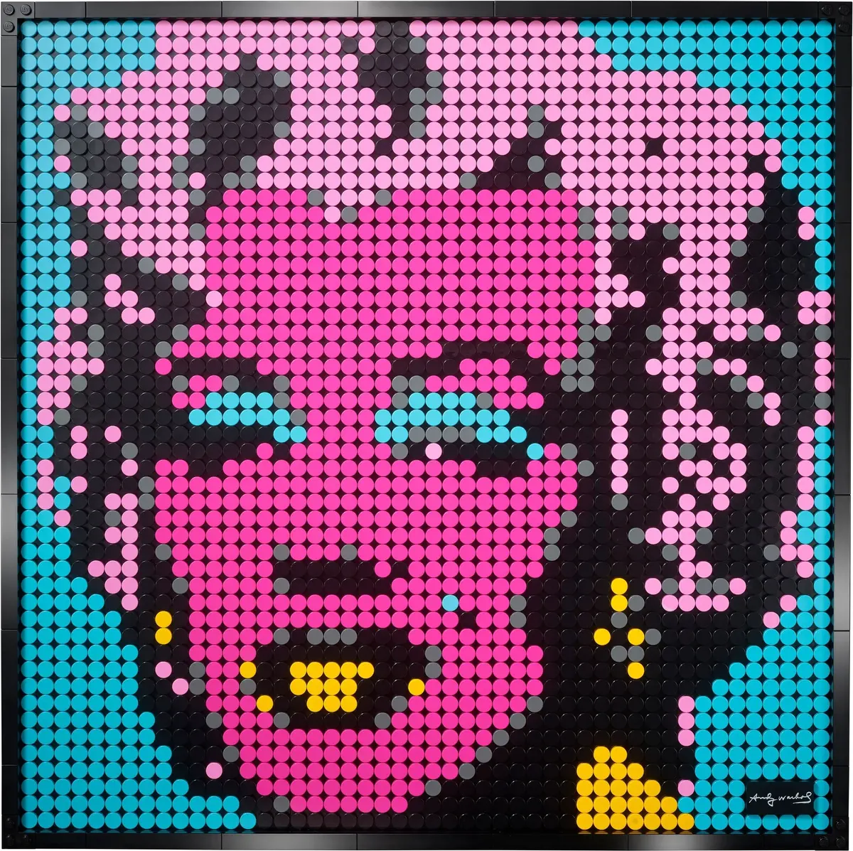 LEGO Art 31197 Andy Warhol's Marilyn Monroe set, image 10