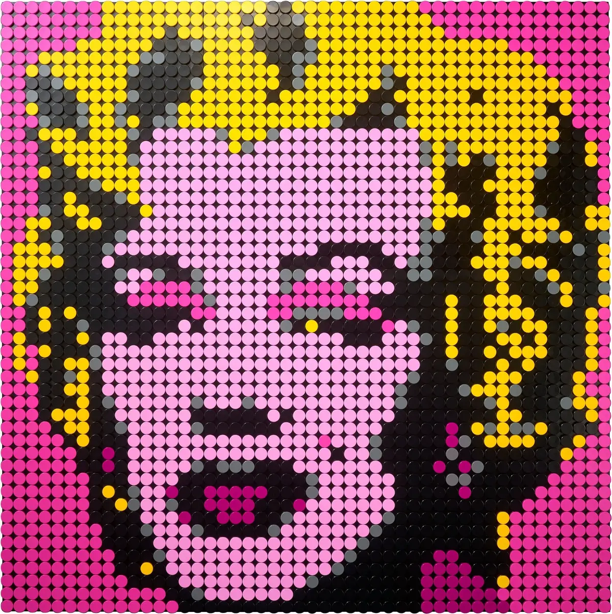 LEGO Art 31197 Andy Warhol's Marilyn Monroe set, image 11
