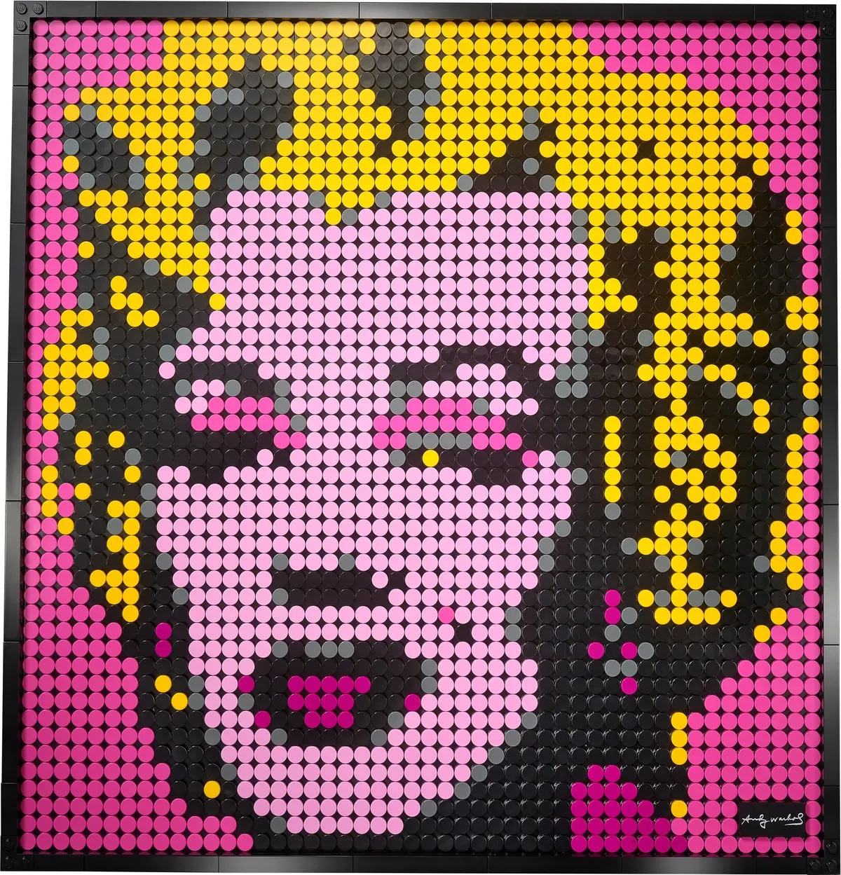 LEGO Art 31197 Andy Warhol's Marilyn Monroe set, image 9