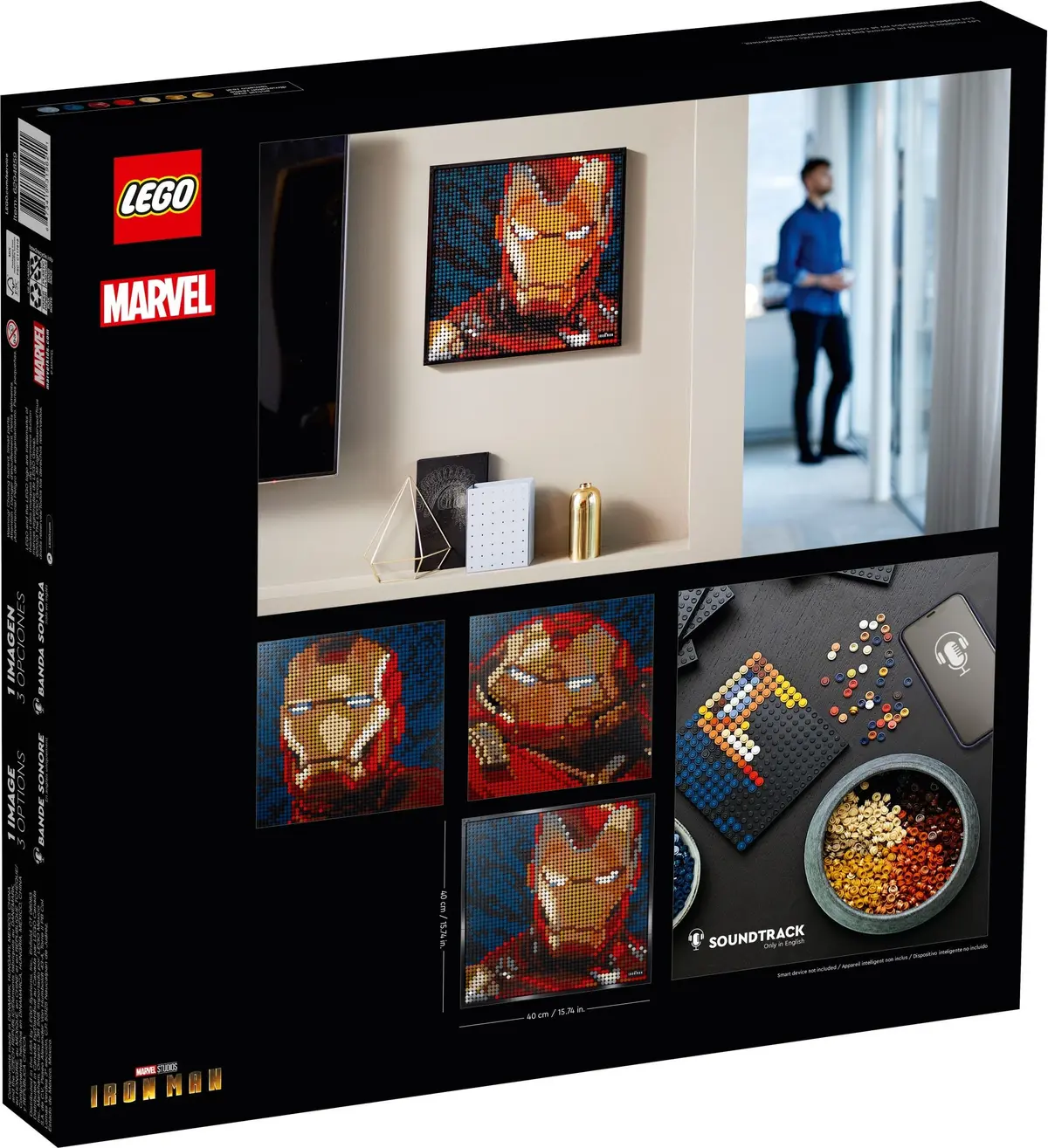 LEGO Art 31199 Marvel Studios Iron Man set, image 13