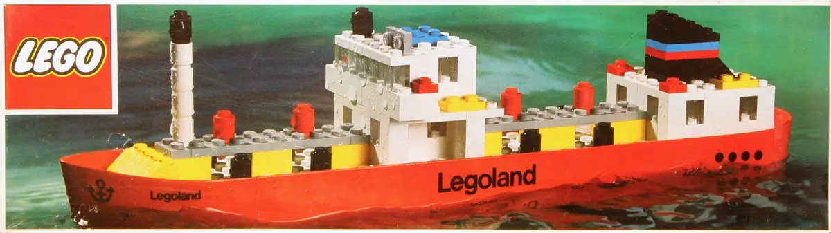 LEGO LEGOLAND 312 Cargo Ship set