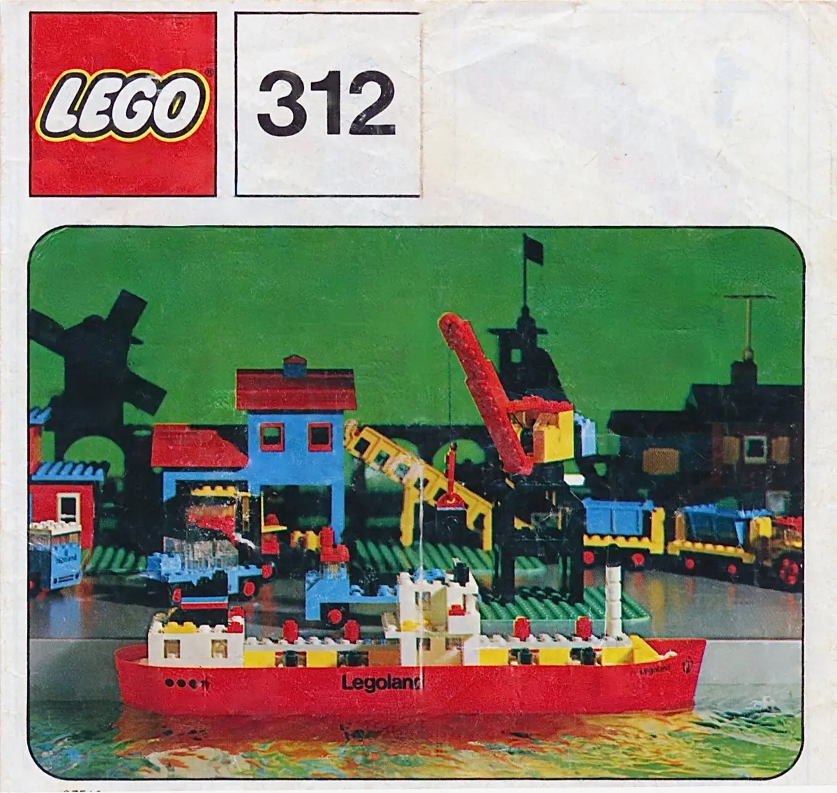 LEGO LEGOLAND 312 Cargo Ship set, image 2