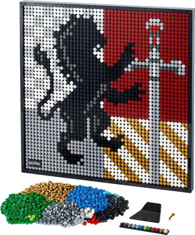 LEGO Art 31201 Harry Potter Hogwarts Crests set