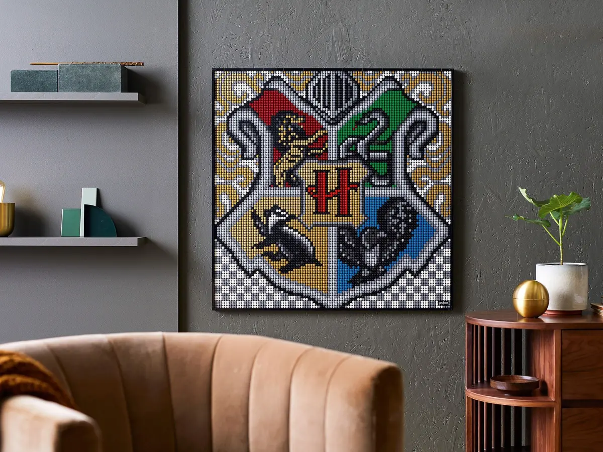 LEGO Art 31201 Harry Potter Hogwarts Crests set, image 10