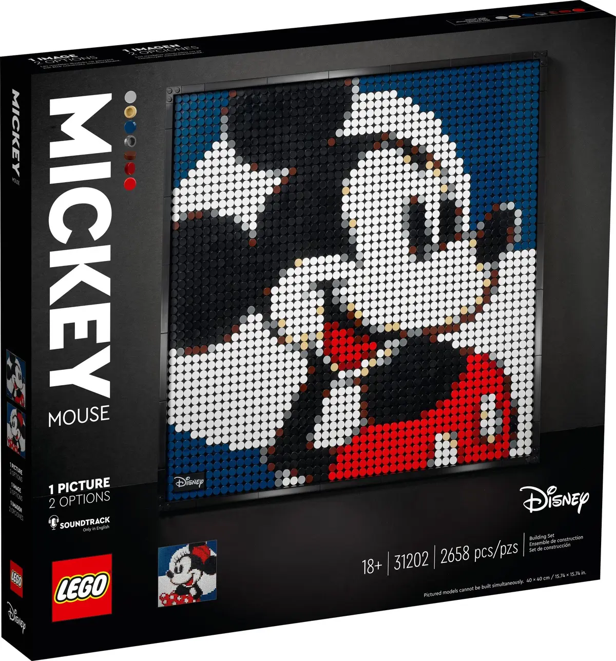 LEGO Art 31202 Disney's Mickey Mouse set, image 2