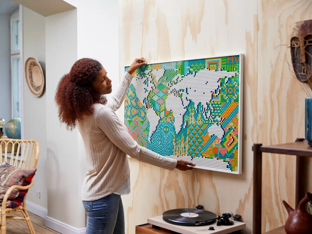 LEGO Art 31203 World Map set, image 7
