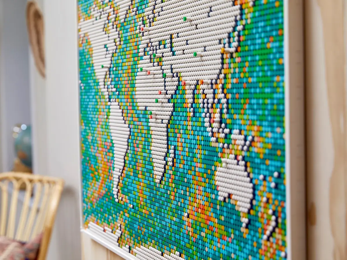 LEGO Art 31203 World Map set, image 14