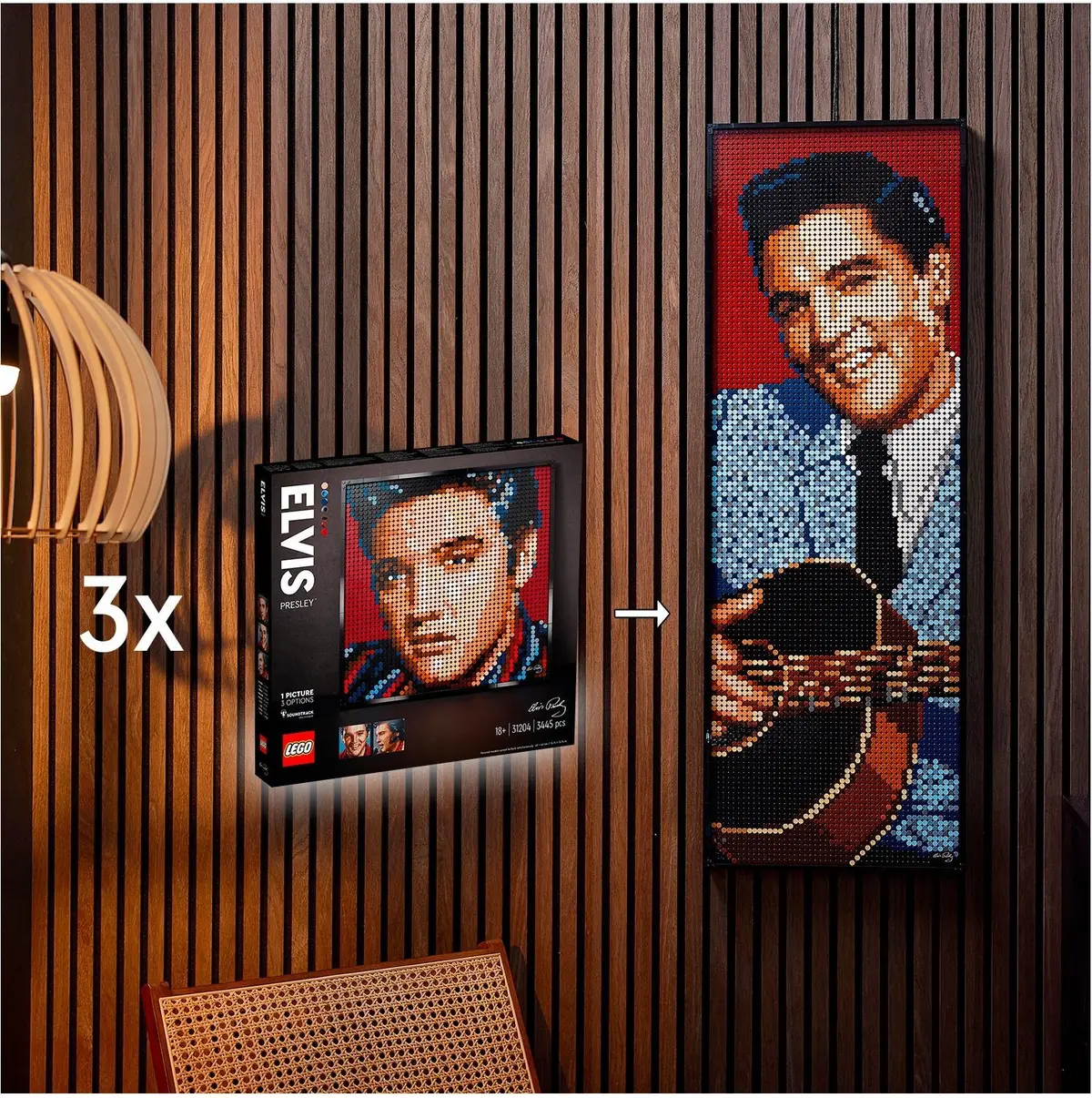 LEGO Art 31204 Elvis Presley 'The King' set, image 9