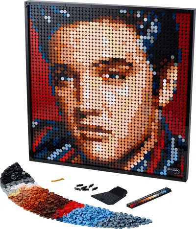 LEGO Art 31204 Elvis Presley 'The King' set