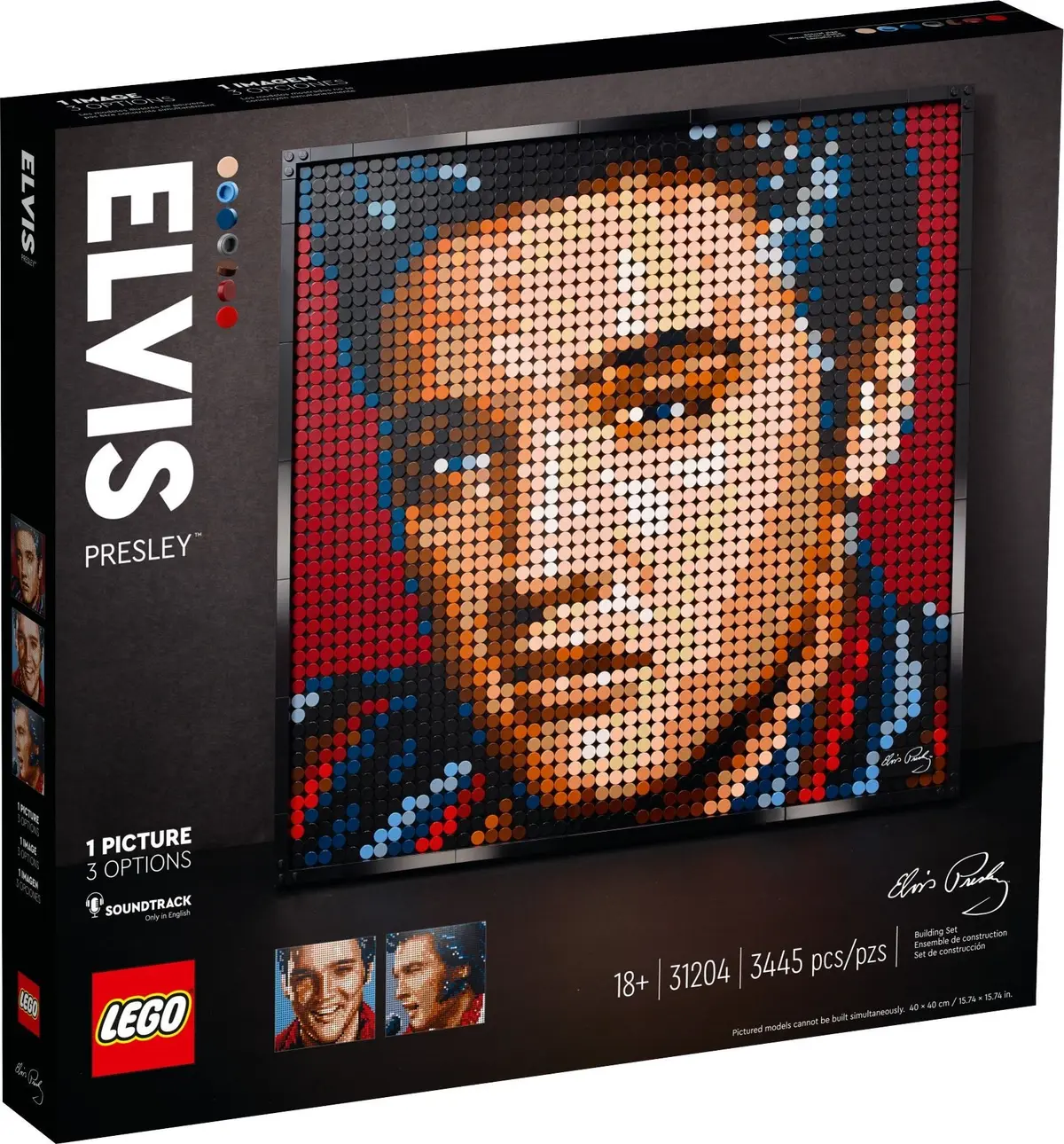 LEGO Art 31204 Elvis Presley 'The King' set, image 2