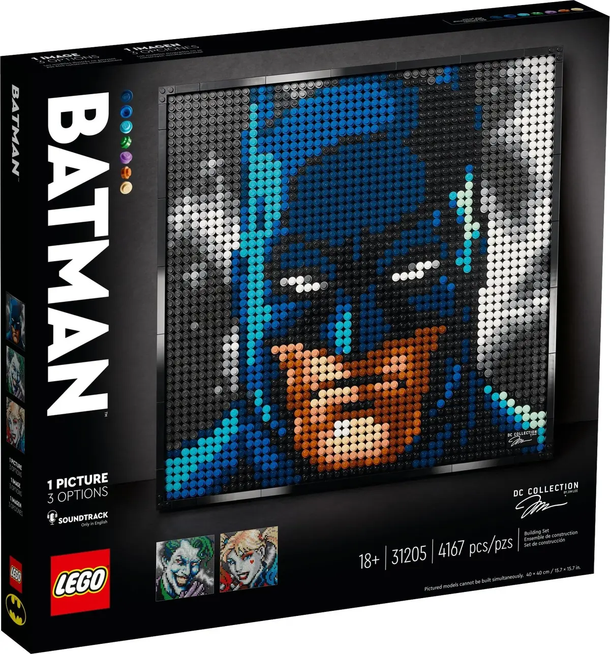 LEGO Art 31205 Jim Lee Batman Collection set, image 2