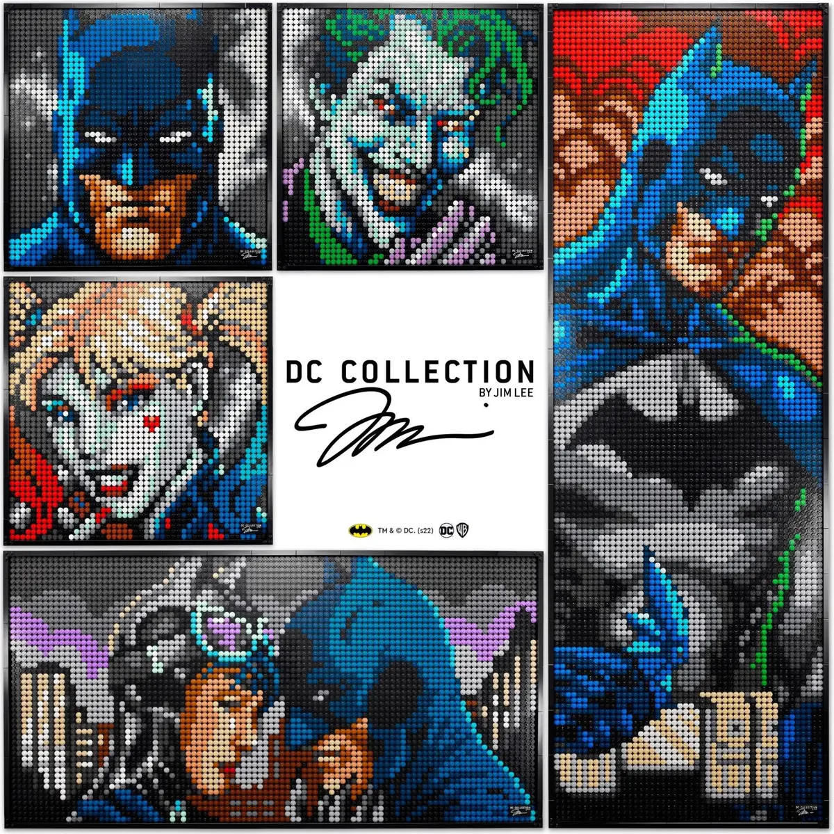LEGO Art 31205 Jim Lee Batman Collection set, image 10