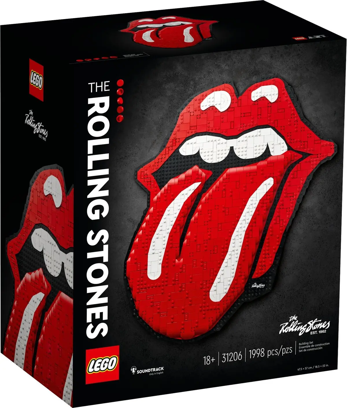 LEGO Art 31206 The Rolling Stones set, image 2
