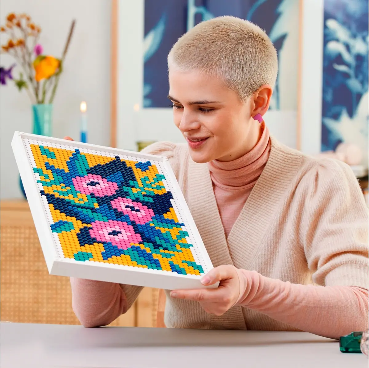 LEGO Art 31207 Floral Art set, image 8
