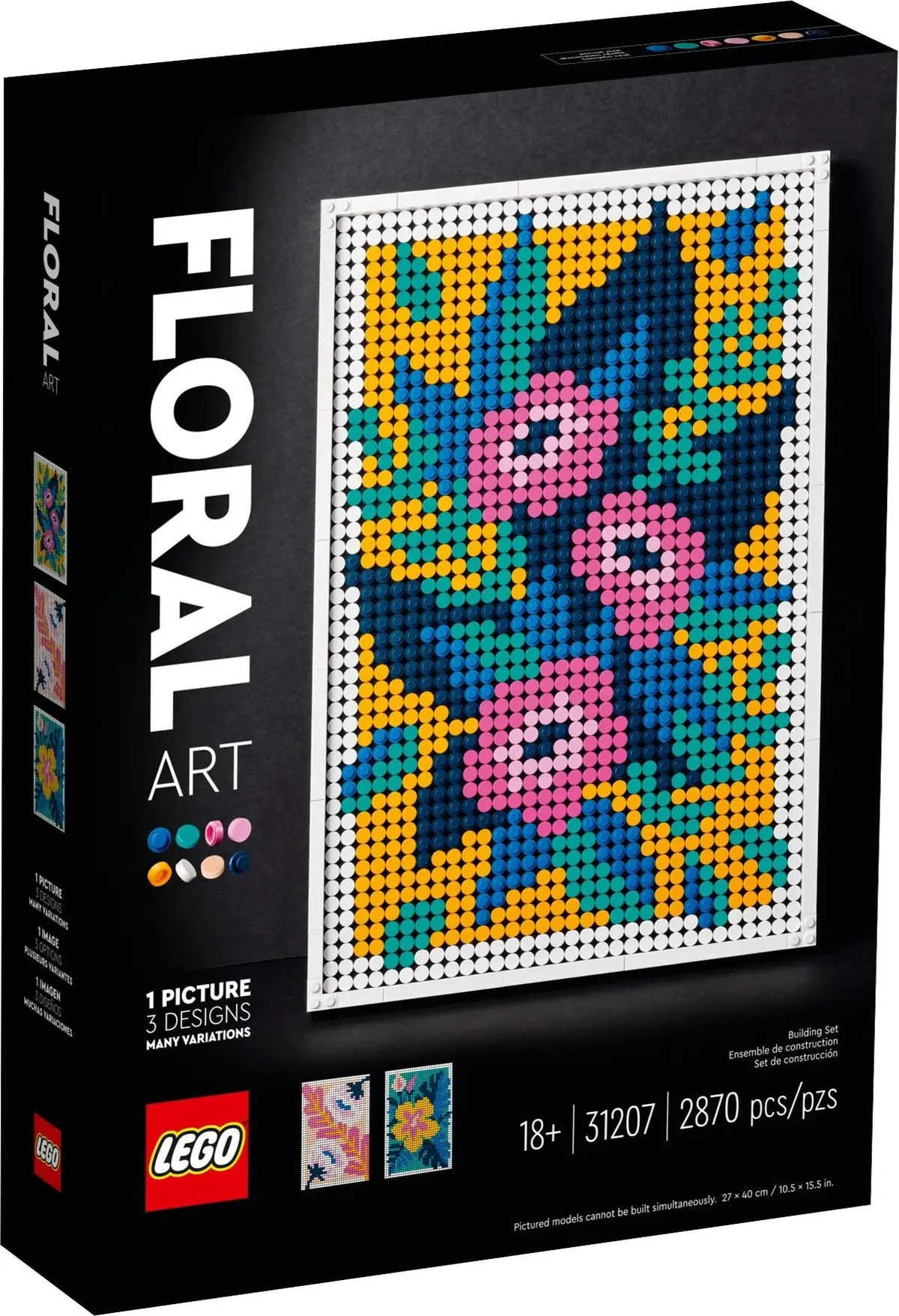 LEGO Art 31207 Floral Art set, image 2