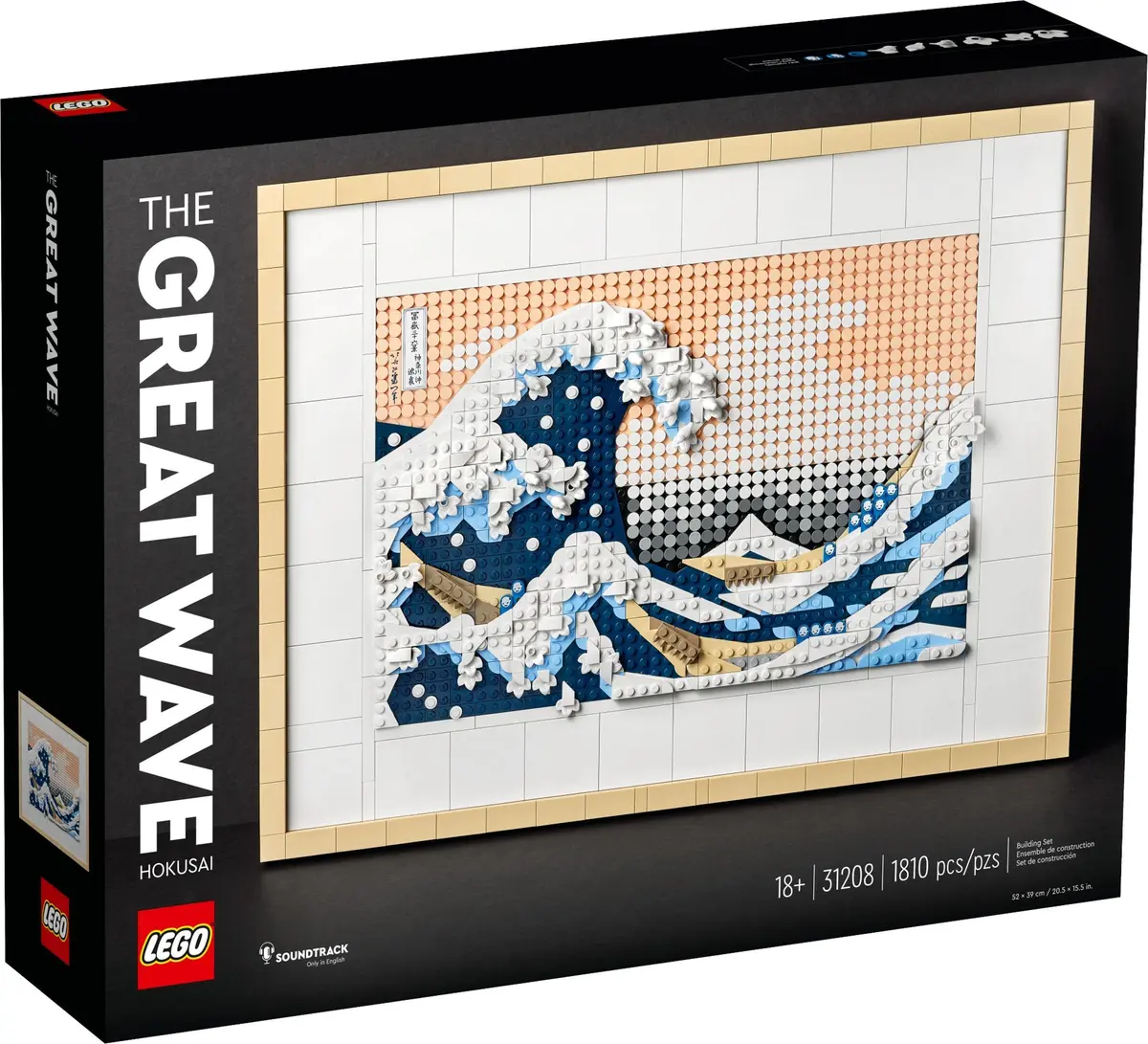 LEGO Art 31208 Hokusai - The Great Wave set, image 2