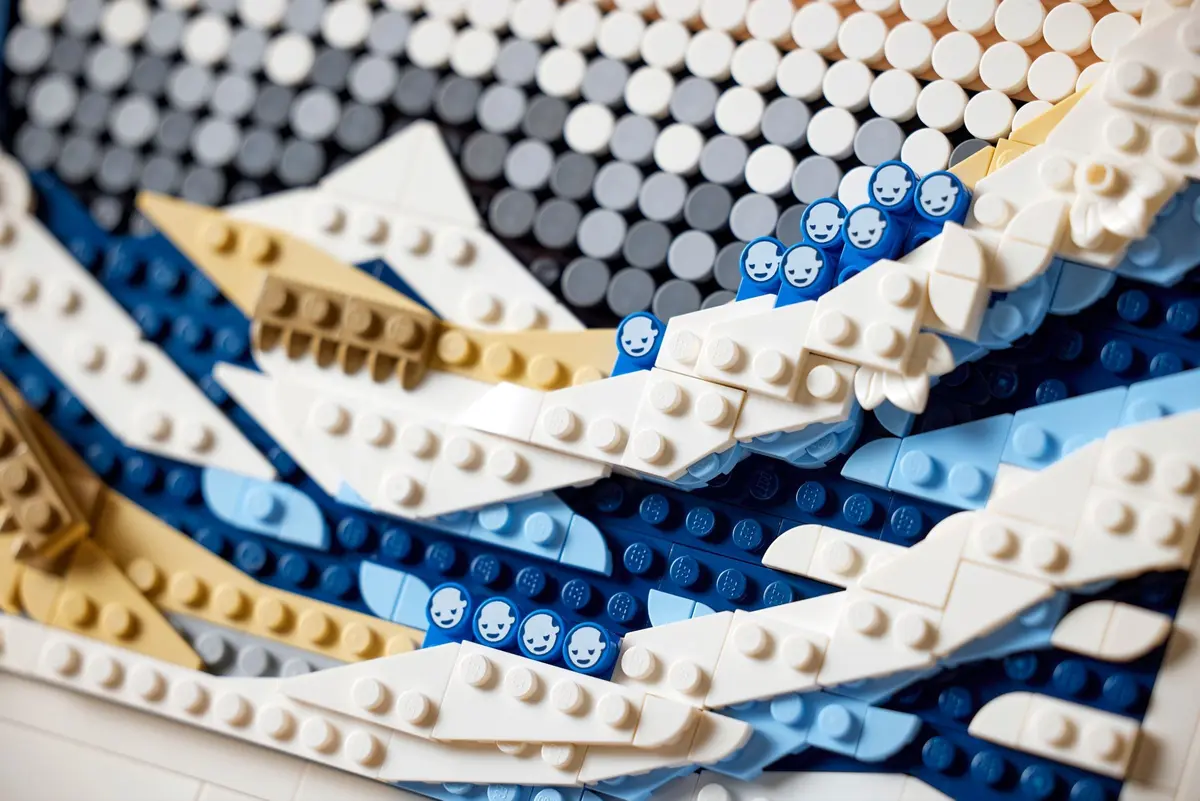 LEGO Art 31208 Hokusai - The Great Wave set, image 3