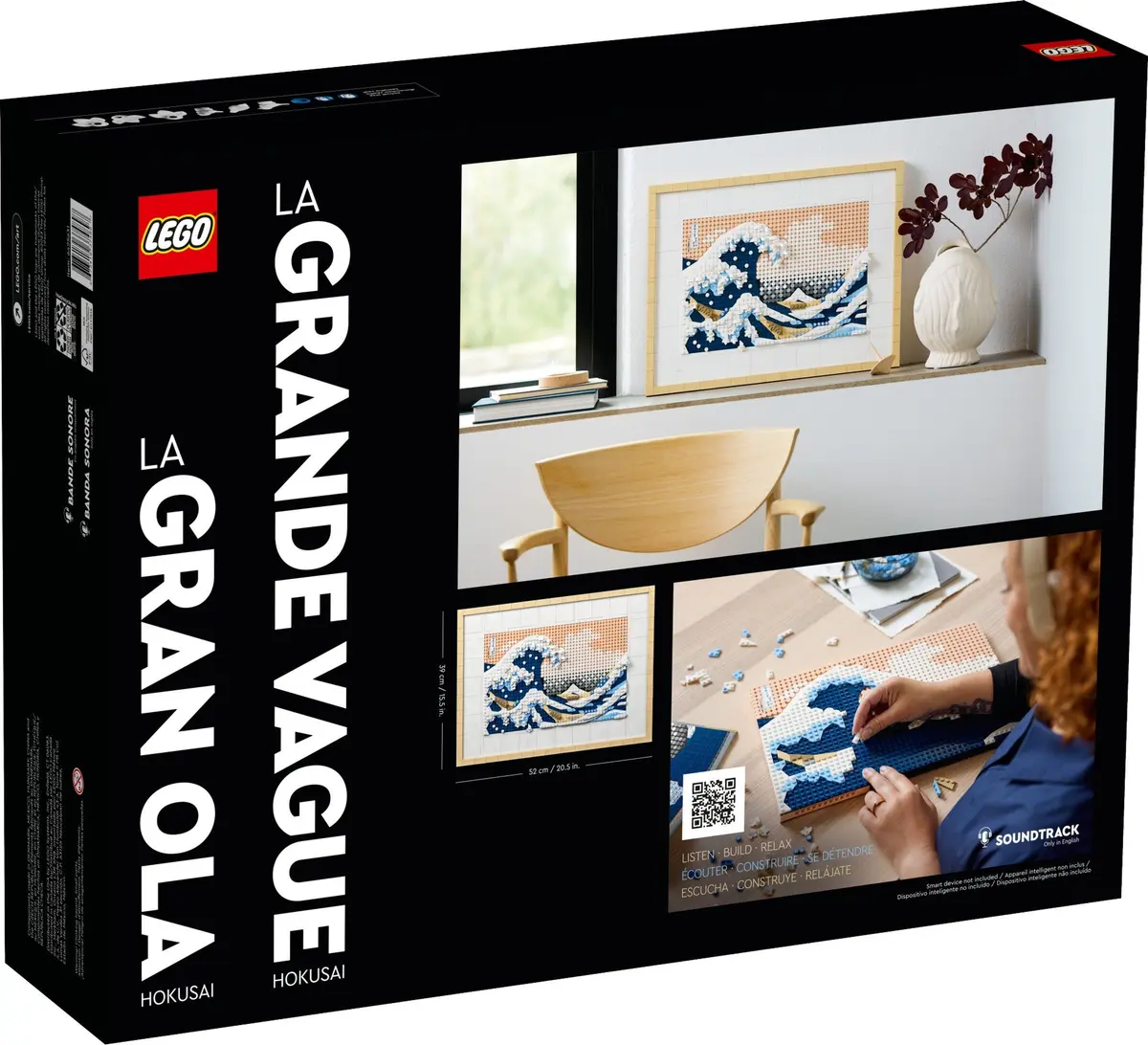 LEGO Art 31208 Hokusai - The Great Wave set, image 6