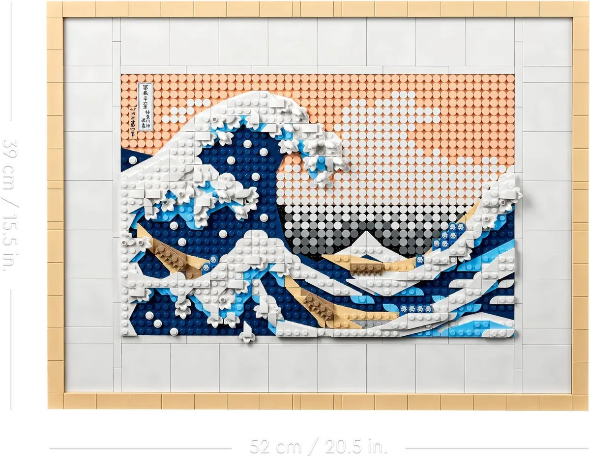 LEGO Art 31208 Hokusai - The Great Wave set, image 5