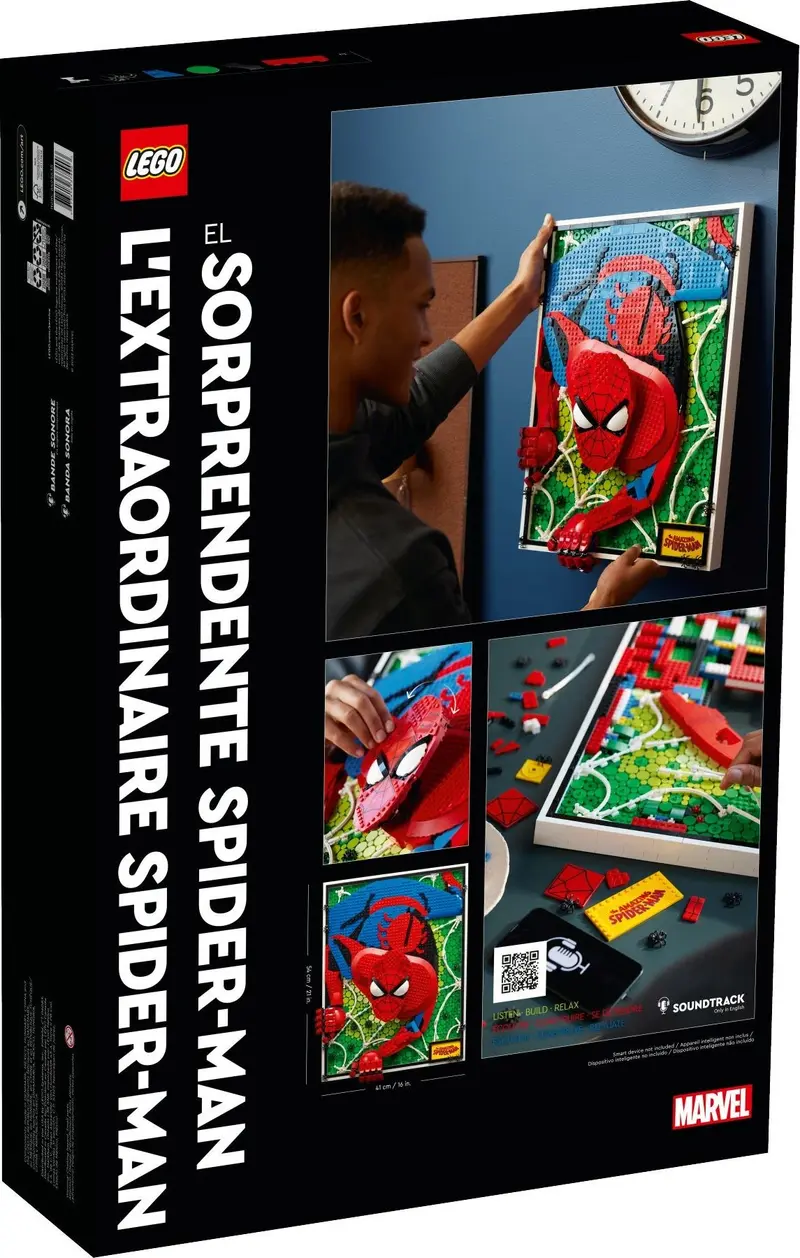 LEGO Art 31209 The Amazing Spider-Man set, image 4