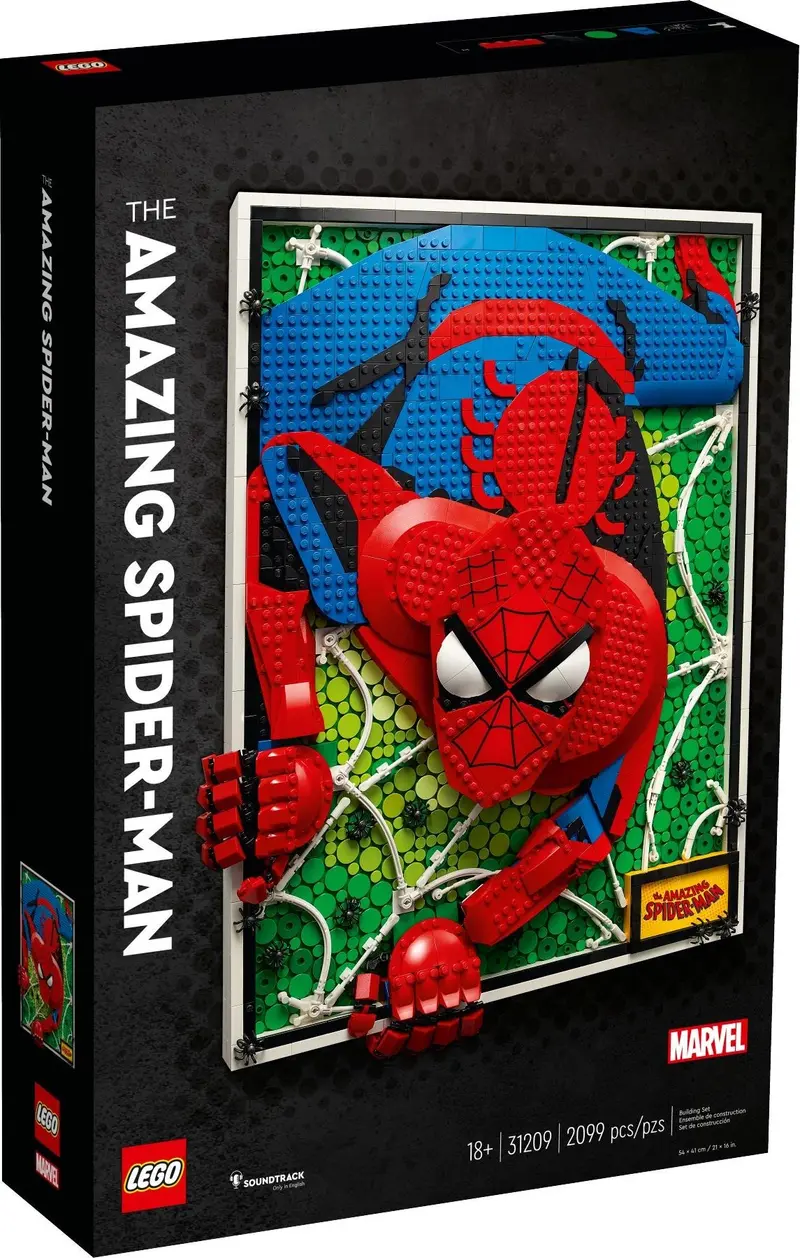 LEGO Art 31209 The Amazing Spider-Man set, image 2