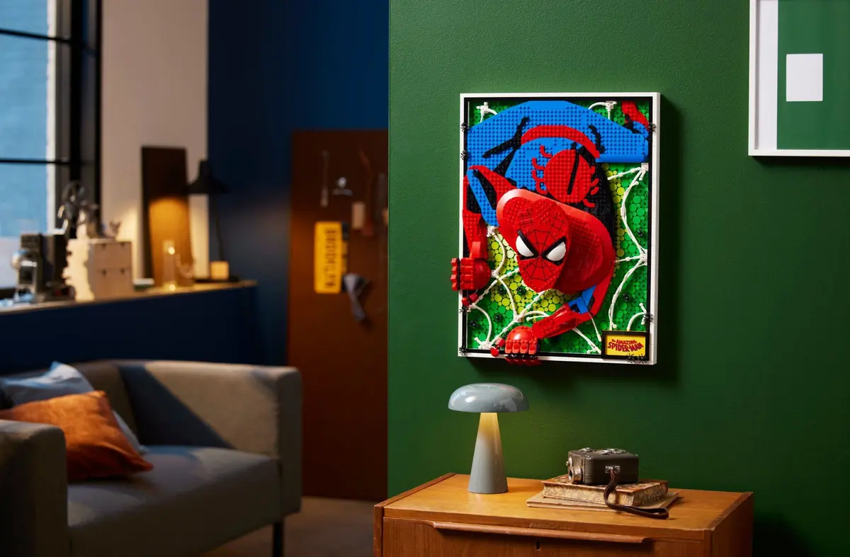 LEGO Art 31209 The Amazing Spider-Man set, image 6