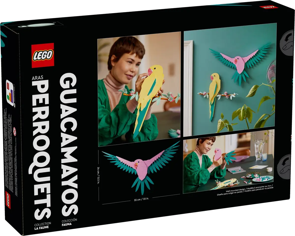 LEGO Art 31211 The Fauna Collection - Macaw Parrots set, image 4