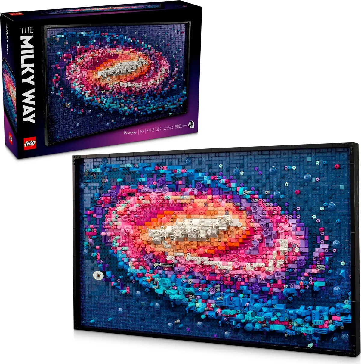 LEGO Art 31212 The Milky Way Galaxy set, image 6