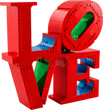 LEGO Art 31214 LOVE set
