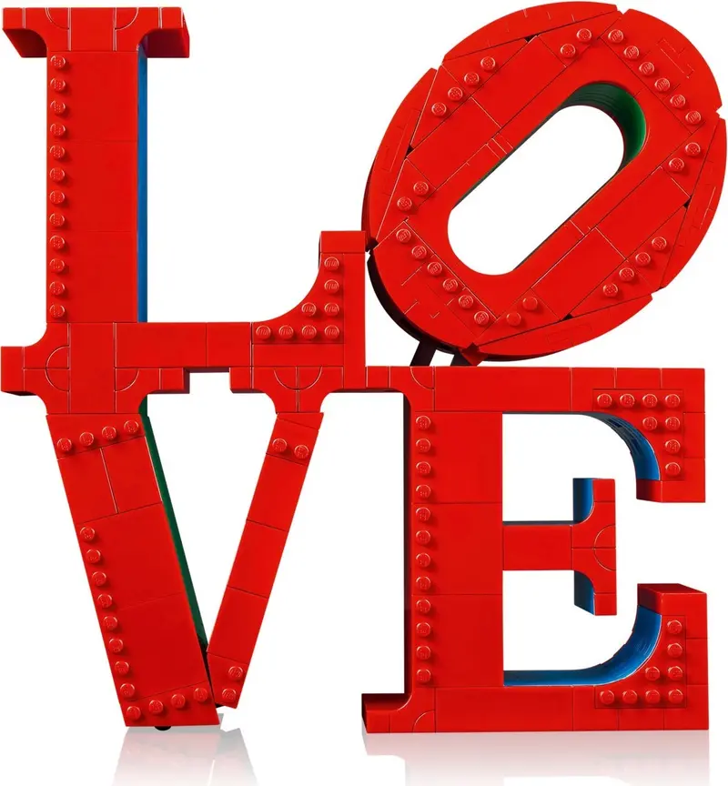LEGO Art 31214 LOVE set, image 9